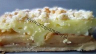 Jabłecznik z budyniem ?! Przepis jak zrobić proste ciasto z budyniem i jabłkami !?