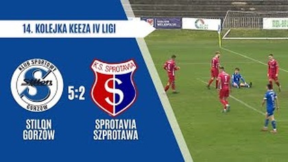 Stilon Gorzów Wielkopolski - Sprotavia Szprotawa 5:2 - skrót meczu - 02. 11. 2025r.