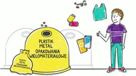 DINKSY explainer video dla Miasta Cieszyn, segregacja plastiku