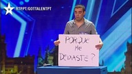 Wiadomość dla byłej dziewczyny w Mam Talent