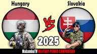 Węgry vs Słowacja 2025 | Porównanie siły militarnej #militarypower