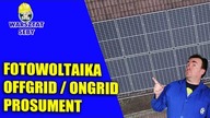 Fotowoltaika, on-grid, off-grid i prosument