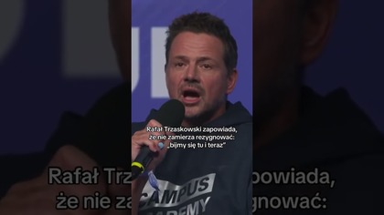 TRZASKOWSKI SIĘ NIE PODDAJE! ZAPOWIADA, ŻE NIE REZYGNUJE!