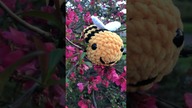 Pszczoła na szydełku, WZÓR NA KANALE, tutorial, amigurumi, crochet bee, #shorts