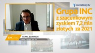 INC SA, Paweł Śliwiński  Prezes Zarządu, #365 PREZENTACJE WYNIKÓW