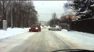 Policja radzi jak jeździć zimą