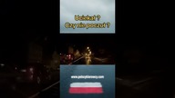 Przyczepka, ryzykowny manewr i kolizja.  On pojechał dalej jakby nic się nie stało.  #szok #droga
