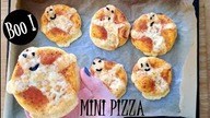 DIY: przekąski na Halloween - mini pizza duszki - [Atlas Smaków]