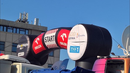 83 Tour de Pologne Start honorowy Skwer Kościuszki 03. 08. 26 Gdynia