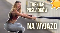 Trening POŚLADKÓW z gumą!  Idealny na WAKACJE!  [FIT KOBIETKA]