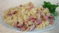 Kapusta kwaszona po bawarsku.  Przepyszne danie obiadowe