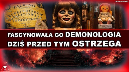 FASCYNOWAŁA GO DEMONOLOGIA - DZIŚ PRZED TYM OSTRZEGA.  Świadectwo Mateusza
