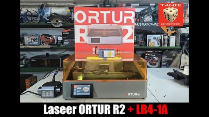 Laser Ortur R2 + Specjalna Głowica do Grawerowania Metalu LR4-1A