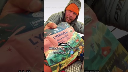 Aconcagua dzień 8 - 5550 m. n. p. m Aklimatyzacja