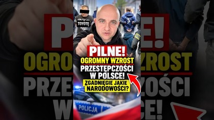 PILNE! Ogromny wzrost ukraińskiej przestępczości w Polsce!