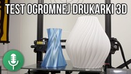 TA DRUKARKA 3D TO WIELKIE BYDLĘ - Test Anycubic Chiron - DrukArtki #19