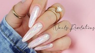 Rose qwartz nails art tutorial / Allepaznokcie Molly Lac