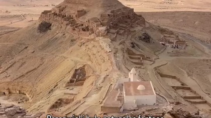 Ksar Guermessa w Tunezji #tunezja #travel #podr&oacute;że #automobile #afryka #desert #vanlife #nature