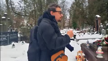 Przed Grobem Roman Dmowskim.