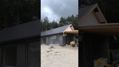 Adaś XL 98m2 w formie garażu  WAGHouse 