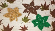 Jak zrobić liść na szydełku - Crochet leaf #374