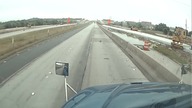 Nietypowe zdarzenie na autostradzie