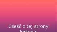 Piszę do was z nieba.