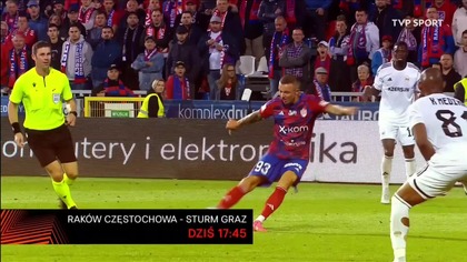 TVP Sport - Zapowiedzi piłkarskich meczów Legii i Rakowa w europejskich pucharach (05. 10. 2023)