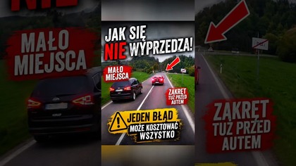 Mało miejsca, zakręt bliskoTen manewr mógł skończyć się dużo gorzej.  #dashcam #kierowcy #droga