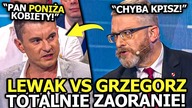 OSTRA SZARPANINA W STUDIO! GRZEGORZ ZAATAKOWANY PRZEZ MŁODEGO LEWAKA! WYŁĄCZ PAN ŚCIEK Z TELEWIZJI!