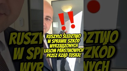 WAŻNE.  Wszczęto śledztwo ws.  wyrządzenia szkody wielkich rozmiarów (ponad 86 mln zł) na szkodę LP
