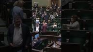 Pijany poseł na sali sejmowej