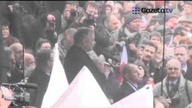 Kaczyński : Tam chyłkiem wymienili, tu chyłkiem zawiesili tablicę