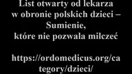 List otwarty od lekarza w obronie polskich dzieci  Sumienie które nie pozwala milczeć