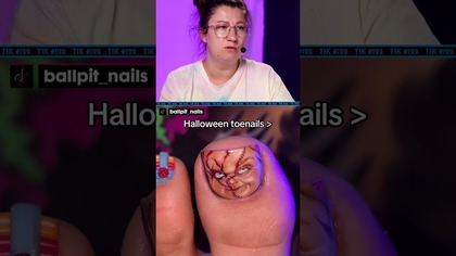 LALECZKA CHUCKY NA PAZNOKCIACH!