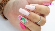 Cactus nails art / Charbonne