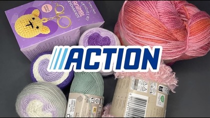 Przegląd włóczek z Action wrzesień 2026 + mini haul zakupowy #755