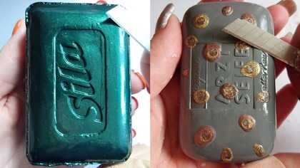 Soap Carving ASMR Relaxing Sounds no talking Satisfying ASMR Video