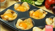 Jajka zapiekane w tostach - HIT na śniadanie