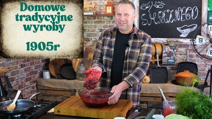 Dziś zrobiłem domowy kiszkowiec według przepisu z 1905 roku, ale bez jelita  wszystko zapiekane w foremce. Klasyczna mieszanka kaszy jęczmiennej, wieprzowiny i przypraw nabrała charakteru w piekarniku, tworząc prostą, staropolską potrawę w wersji bardziej domowej i swojskiej. Smak historii, który wciąż daje radę po ponad stu latach.
składniki:
300g kaszy jęczmiennej
500ml świezej krwi wieprzowej
300g wątroby wieprzowej
200g ugotowanych płucek 
250g podgardla
2 cebule
3 ząbki czosnku
2 jajka
2 łyzki majeranku
1 łyzka pieprzu
sól do smaku 
smalec 
bułka tarta