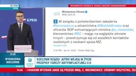 Polsat News - Ważna informacja w trakcie konferencji prasowej (31. 01. 2022)