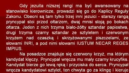 PRZYSIĘGA JEZUITÓW