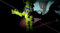 [SFM/FNAF] Fredbear Performs In Night! (No Sound)