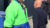 Ochroniarz przed meczem Tottenhamu
