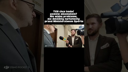 TVN chce badać posłów alkomatem?