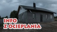 Ocieplenie domu z dachem dwuspadowym 106 m2 wg projektu Łukasza Budowlańca