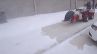 Darmowe odśnieżanie na parkingu