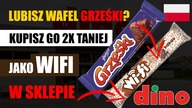 Lubisz wafel Grześki? Kupisz go 2x Taniej jako Wi-Fi w sklepie Dino  Polskie słodycze