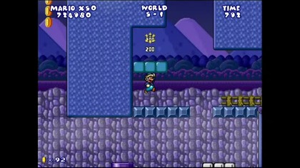 Mario Forever Wonderful Worlds World 4-5 SakuraMotchi 2020