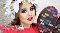 ŚWIĄTECZNY TEST PALETY KAT VON D FETISH | CZY WARTO DAĆ 255 ZŁ ZA CIENIE? | MBRUSH SMINKO | GlamDiva